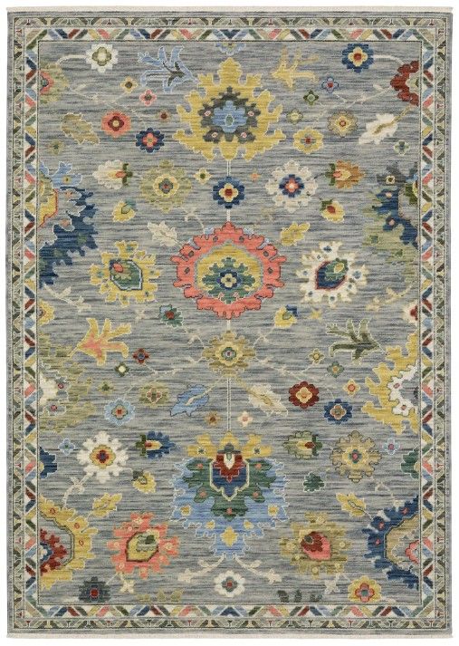 Oriental Weavers™ Lucca 5'x8' Style 6 Area Rug-0