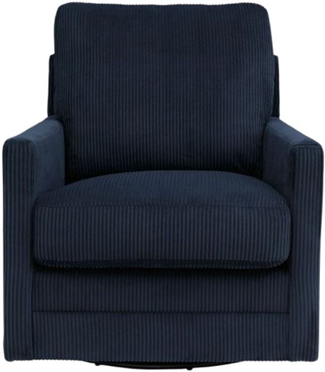 Signature Design by Ashley® Icaman Navy Swivel Chair-1