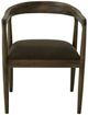International Furniture Direct Natural Teca Brown Arm Chair-4