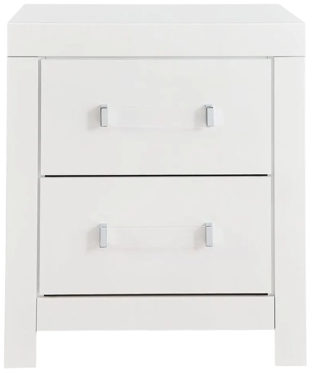 Signature Design by Ashley® Maeling White 2-Drawer Nightstand-2