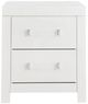 Signature Design by Ashley® Maeling White 2-Drawer Nightstand-2