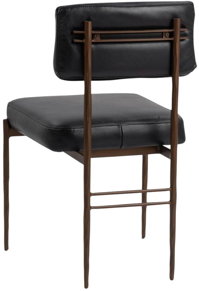 Classic Home Kester 2-Piece Jet Black Dining Chair Set-2