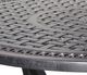 CabanaCoast® Customizable Pure Cast Aluminum 80'' Outdoor Egg Dining Table-2