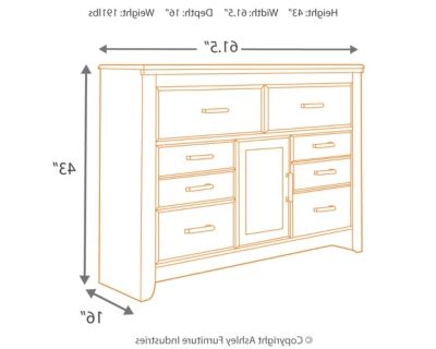 Signature Design by Ashley® Juararo Dark Brown Dresser-3