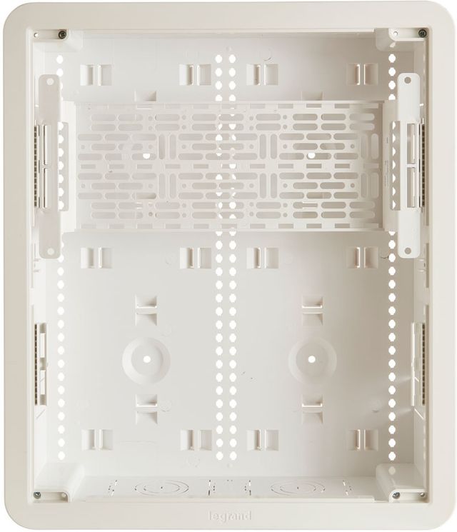 Sanus® 17" White TV Media In-Wall Box-4