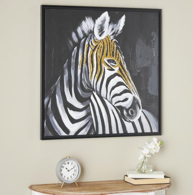 Deco Marche Zebra Wall Art-4