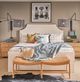 Universal Explore Home™ Weekender Coastal Living Home Rodanthe White Sand Queen Panel Bed-1