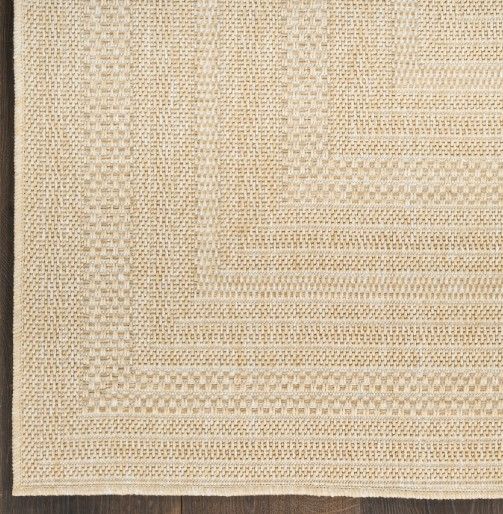 Nourison Home™ Tulum Cream 5'x7' Style 4 Area Rug-4