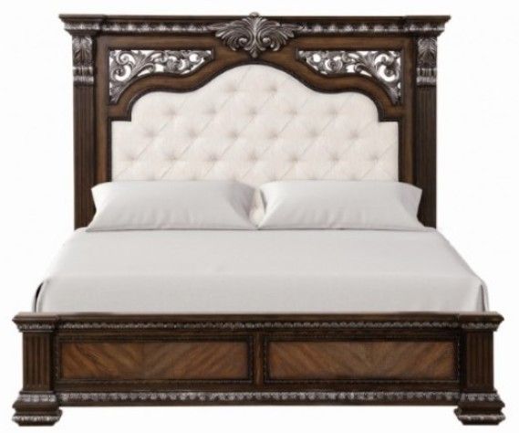 Furniture of America® Promenade 4-Piece Espresso Queen Bedroom Set-3