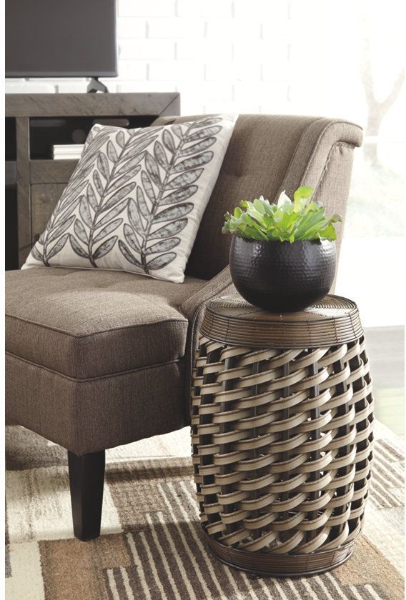Signature Design by Ashley® Masood Natural/Taupe Pillow-1