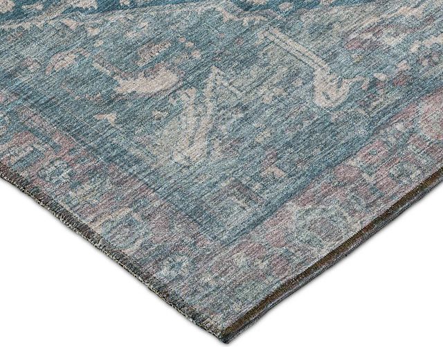 Dalyn™ Rug Company Solace SL14 Blue 5'x8' Area Rug-2