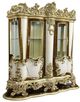 ACME Furniture Desiderius Antique Gold/Brown Curio-0
