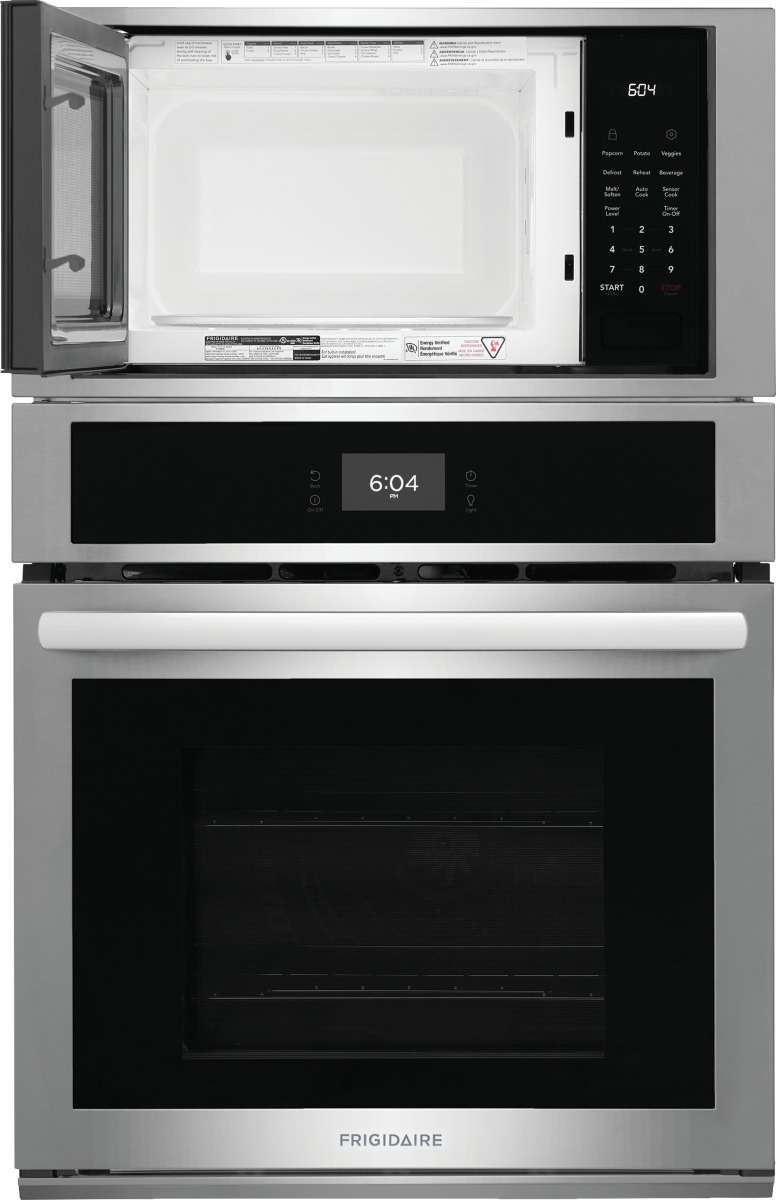 Frigidaire 27" Stainless Steel Oven/Micro Combo Electric Wall Oven - Thumbnail 4