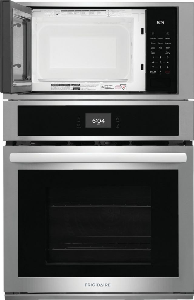 Frigidaire® 27" Stainless Steel Oven/Micro Combo Electric Wall Oven -2