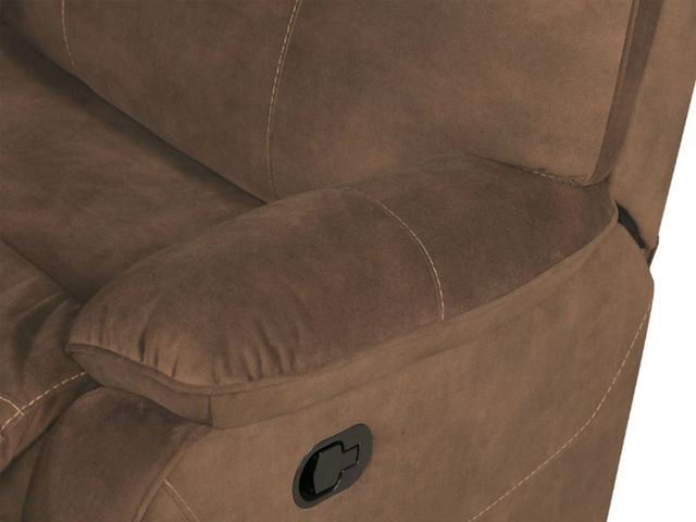 Parker House® Cooper Shadow Brown Manual Triple Reclining Sofa-2