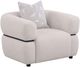 Coaster® Jeanette 3-Piece Beige Upholstered Round Arm Sofa Set-5
