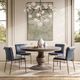 Classic Home Mayer 2-Piece Ocean Blue Dining Chair Set-1