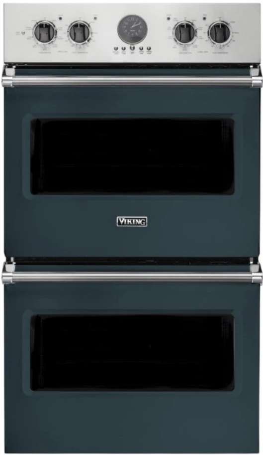 Viking® 5 Series 30" Squall Double Electric Premiere Oven-0