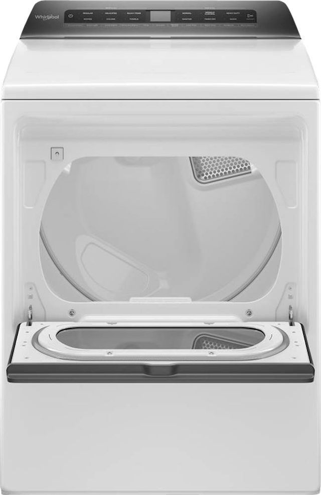 Whirlpool® 7.4 Cu. Ft. White Front Load Electric Dryer-3