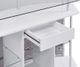 Coaster® Gideon White High Gloss/Chrome Bar Unit-2