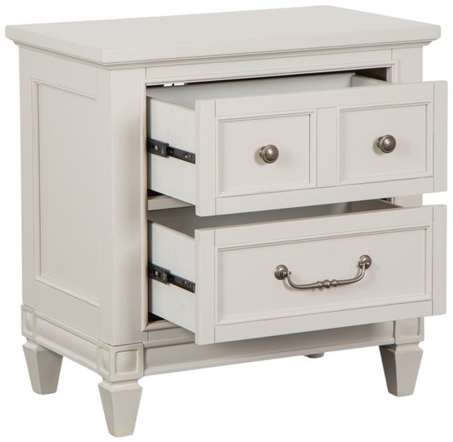 Magnussen Home® Willowbrook Egg Shell White Nightstand-3