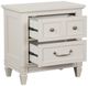 Magnussen Home® Willowbrook Egg Shell White Nightstand-3