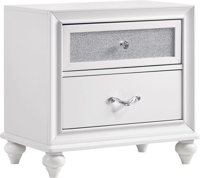 Coaster® Barzini White Nightstand-1