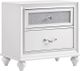 Coaster® Barzini White Nightstand-1