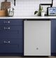 GE® ENERGY STAR® 24" 5.6 Cu. Ft. Stainless Steel Compact Refrigerator-1