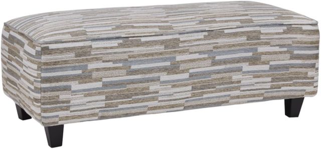 Fusion Furniture Amos Rocker Sand Cocktail Ottoman-0