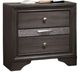 Furniture of America® Chrissy Gray Nightstand-0