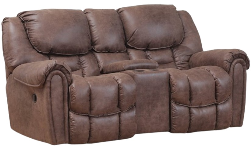 Rocker recliner loveseat with console sale