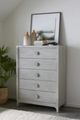 Modus Furniture Boho Chic Washed White Chest-1