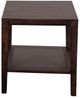 Porter International Designs Fall River Walnut End Table-2