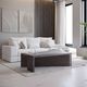 Canadel Customizable Accent Artsy Rectangular Coffee Table-1