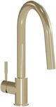 ZLINE Autograph Edition Gemini Champagne Bronze Pull Down Single Handle Kitchen Faucet-0