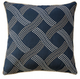 Furniture of America® Cici Navy Throw Pillow-0