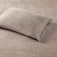 Olliix by True North by Sleep Philosophy Brown Diamond Queen Micro Fleece Sheet Set-3
