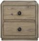 Bernards Pagosa Brown 2-Drawer Nightstand-2