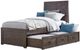 Jofran Inc. Jackson Lodge Brown Youth Twin Panel Trundle Bed-0