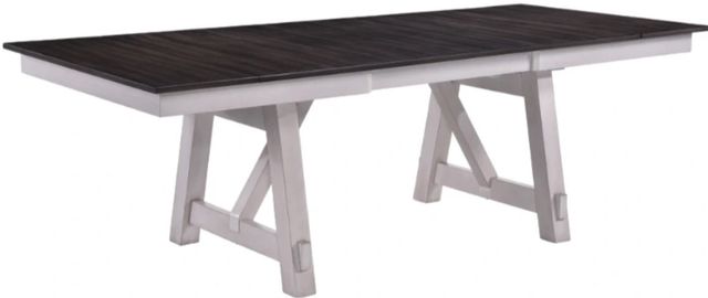 New Classic® Home Furnishings Maisie 5-Piece Brown/White Dining Set-2