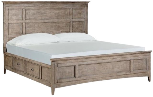 Magnussen Home® Paxton Place Dovetail Gray King Storage Bed-0