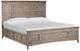 Magnussen Home® Paxton Place Dovetail Gray King Storage Bed-0
