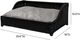 TOV Furniture Poppy Black Rattan Small Pet Bed-2