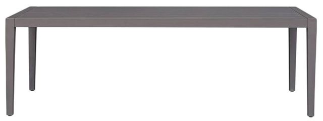 Uttermost® Polanco Java Black Aluminum Indoor-Outdoor Dining Table-3