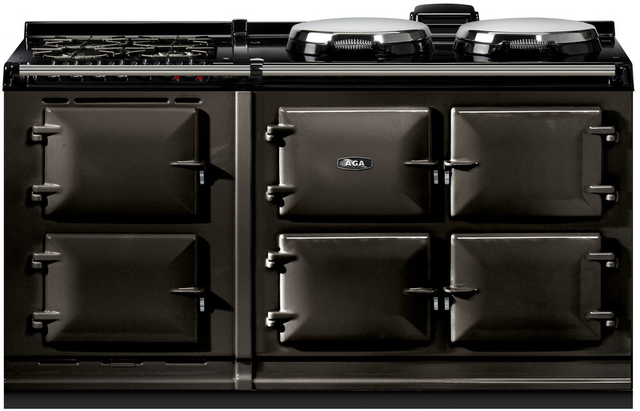 AGA™ Classic R7 160 63" Pewter Pro Style Dual Fuel Range-0
