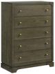Coaster® Gran Park 5-Piece Beige/Dark Cocoa California King Bedroom Set-5