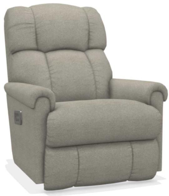La-Z-Boy® Pinnacle Dove Power Rocking Recliner with Headrest-0