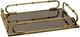 Stylecraft Brown/Gold Bamboo Design Tray-0