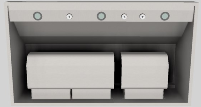 Vent-A-Hood® 42" Stainless Steel Wall Mounted Range Hood-3